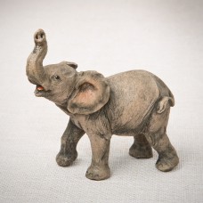Bloomsbury Market Aruna Natural Looking Elephant Figurine BLMT7681